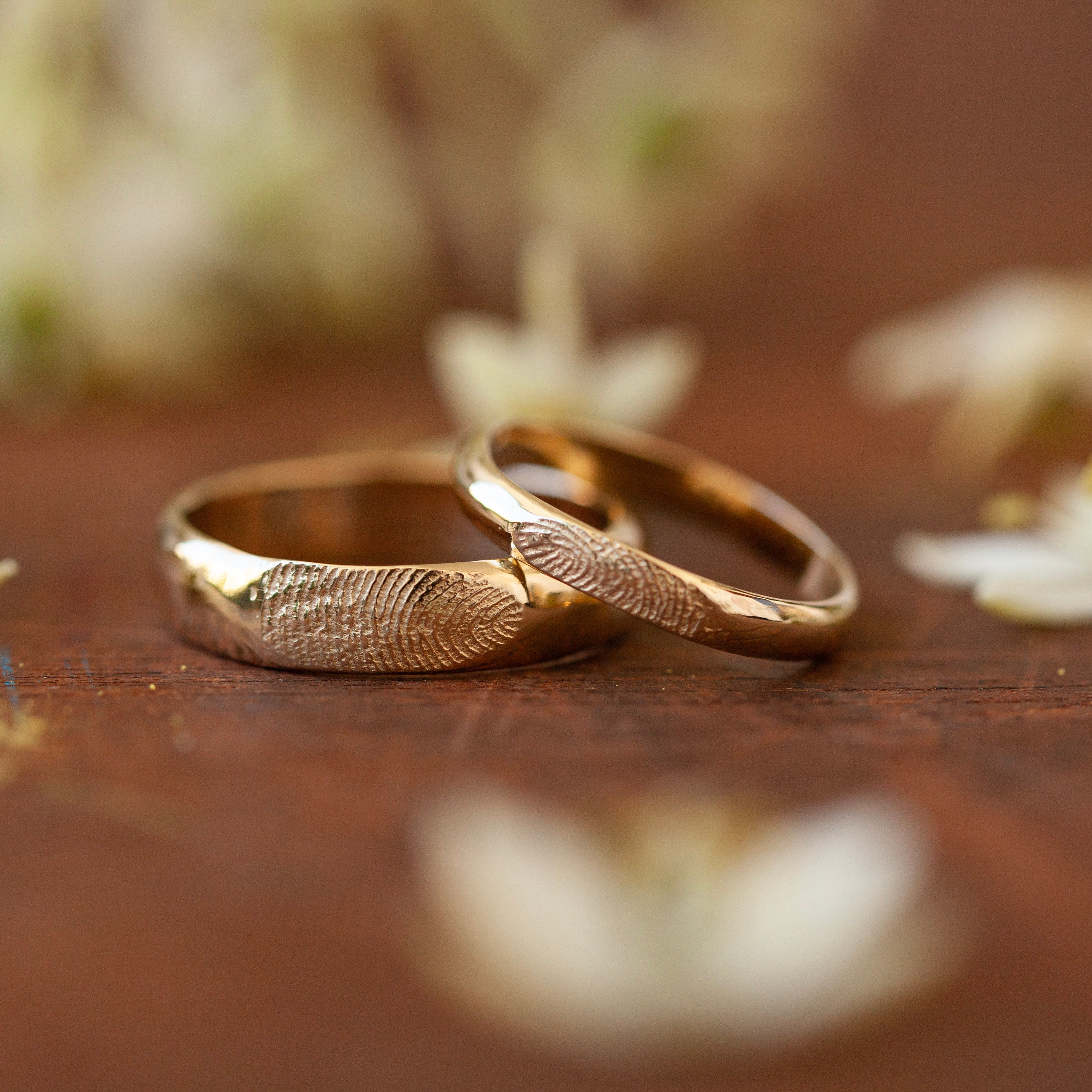 Half-Round Fingerprint Wedding Rings Kwintner1