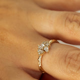 Branch Cluster with Mix Lab Grown Diamonds