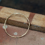 Thick Solid branch bracelet