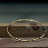 Thick Solid branch bracelet