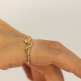 Festive Climbing Branch with White Diamonds