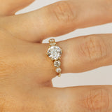 Impressive Five Stone Branch Ring With Lab- Grown Diamonds