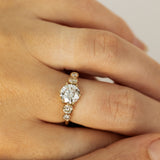 Impressive Five Stone Branch Ring With Lab- Grown Diamonds