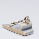 Classic Solitaire Ring With Oval Lab-Grown Diamond