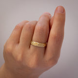 Roots Gold Ring