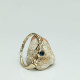 Festive Climbing Branch with Parti Sapphire