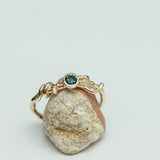 Festive Climbing Branch with Parti Sapphire