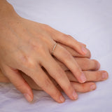 Gentle 14k Branch Ring