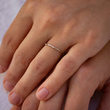 Gentle 14k Branch Ring