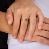 Asymmetric Branch Ring with Black Diamonds