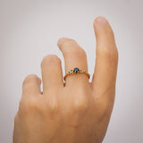 Asymmetric Branch Ring with Black Diamonds