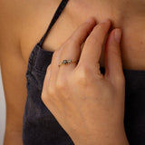 Asymmetric Branch Ring with Black Diamonds