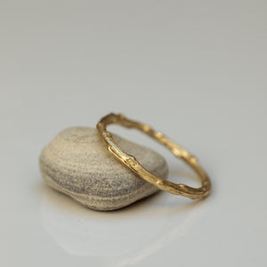 14k gold Simple branch ring