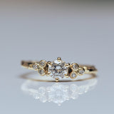 Large white diamond symmetric branch ring