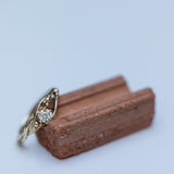 Blooming Solitaire Branch Ring