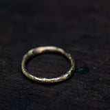 Thick classic raw ring