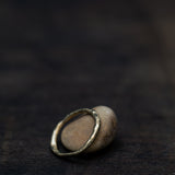 Thick classic raw ring