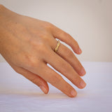 Twisted Branch Wedding Ring