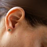 עגילי מערה גולמיים קלאסיים