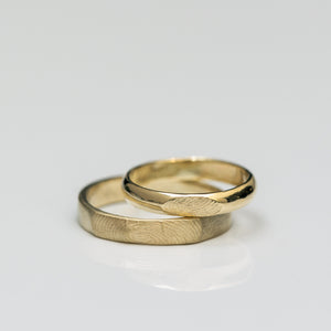 טבעות זהב לנישואין עדינות