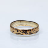 Smooth Raw-Finish Mokume Gane Ring