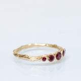 Branch Ring with Graduated-Size Rubies