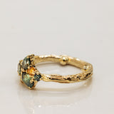 Parti Sapphires and Fancy Diamonds Cluster