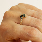 Parti Sapphires and Fancy Diamonds Cluster