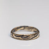 Smooth raw Mokume Gane ring