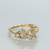 Branch Lab Grown Diamond Ring (Pear & Round)