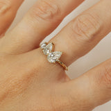 Branch Lab Grown Diamond Ring (Pear & Round)