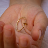 Marquise Orange Diamond Branch Ring