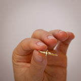 Marquise Orange Diamond Branch Ring