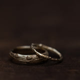 Thick Trunk & branch Wedding ring