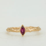 Marquise Cut Ruby Branch Ring