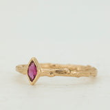 Marquise Cut Ruby Branch Ring