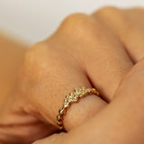 Classic Gold Bubbles Ring