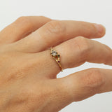 Spreading Branch Ring with Diamond and Rubies
