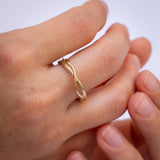 Serpentine Branches Ring