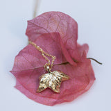 Ivy leaf necklace