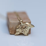 Ivy leaf necklace