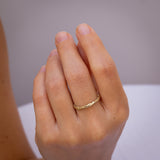 Thick Round Branch Ring