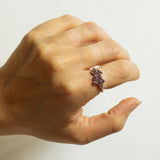 Purple Sapphire Branch Cluster