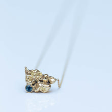 Load image into Gallery viewer, Rocks pendant with sapphire
