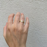 Double-Sided Chiseled Ring