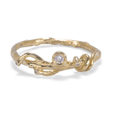 Festive Climbing Branch with White Diamonds