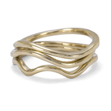Wavy Gold Band