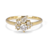 Cluster Ring with 0.55 Total Carat Weight Diamonds