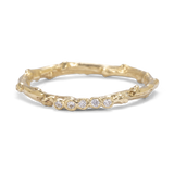 Branch Ring with Diamond Row