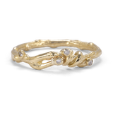 Festive Climbing Vine Branch Ring